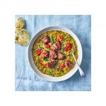 Gousto Paprika Chicken with Tomato & Coconut Dal Recipe